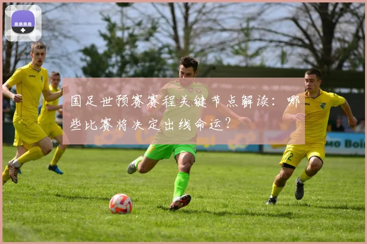 国足世预赛赛程关键节点解读：哪些比赛将决定出线命运？