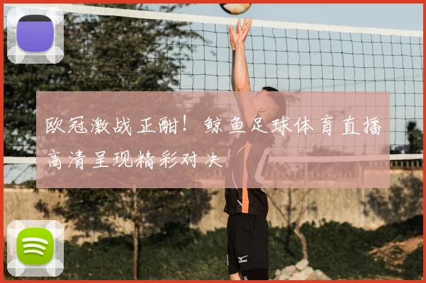 欧冠激战正酣！鲸鱼足球体育直播高清呈现精彩对决